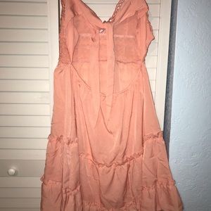 Cute summer sundress with a low back